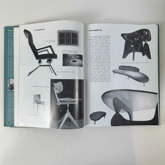 Book cover of Chairs by George Nelson showcasing mid-century American chair designs