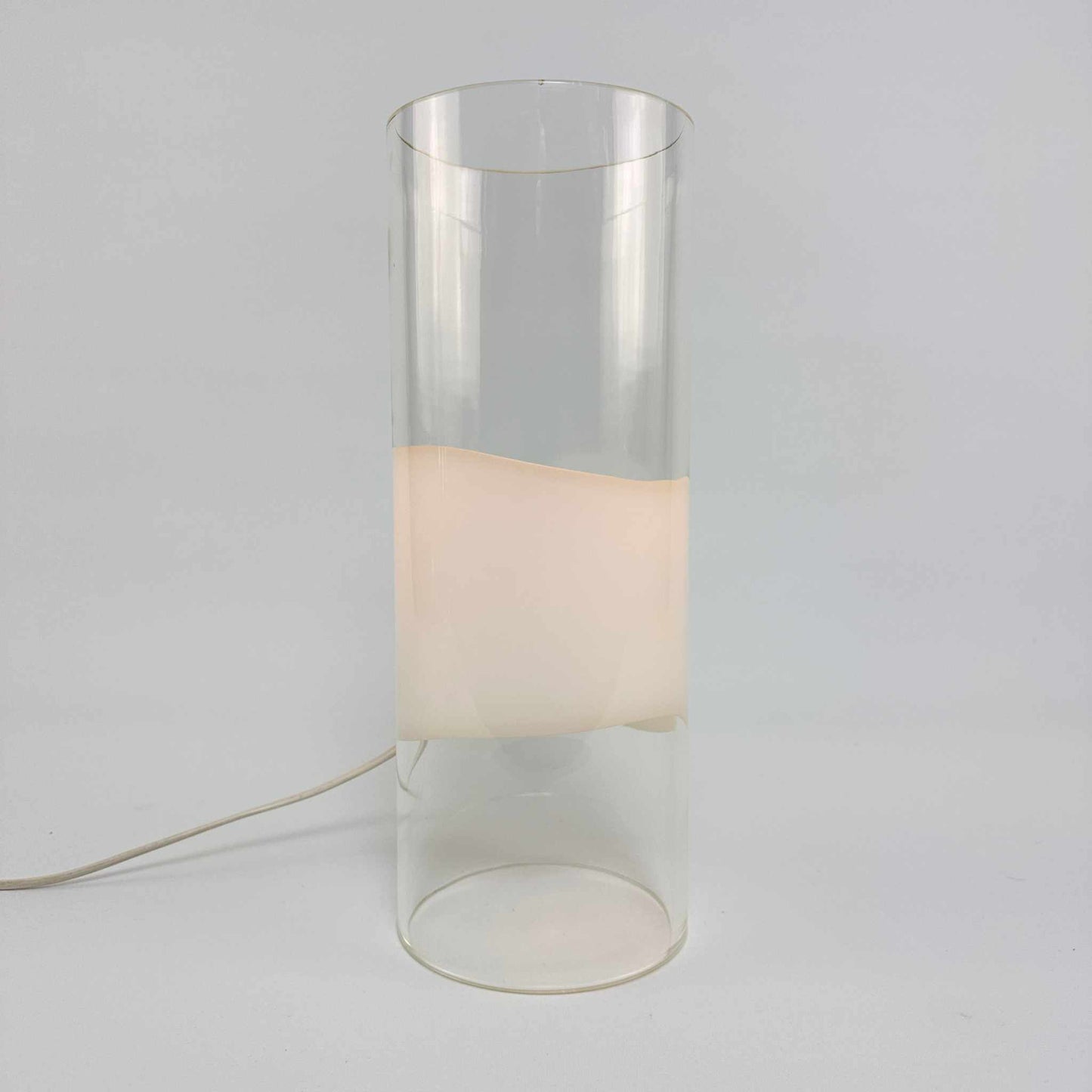 Glas Tischleuchte LT 213 von Carlo Nason für Mazzega 1970er