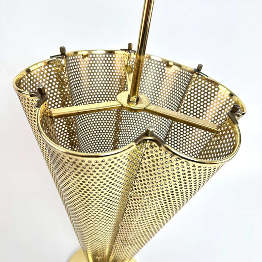 Mid-Century Messing Schirmständer 1950er