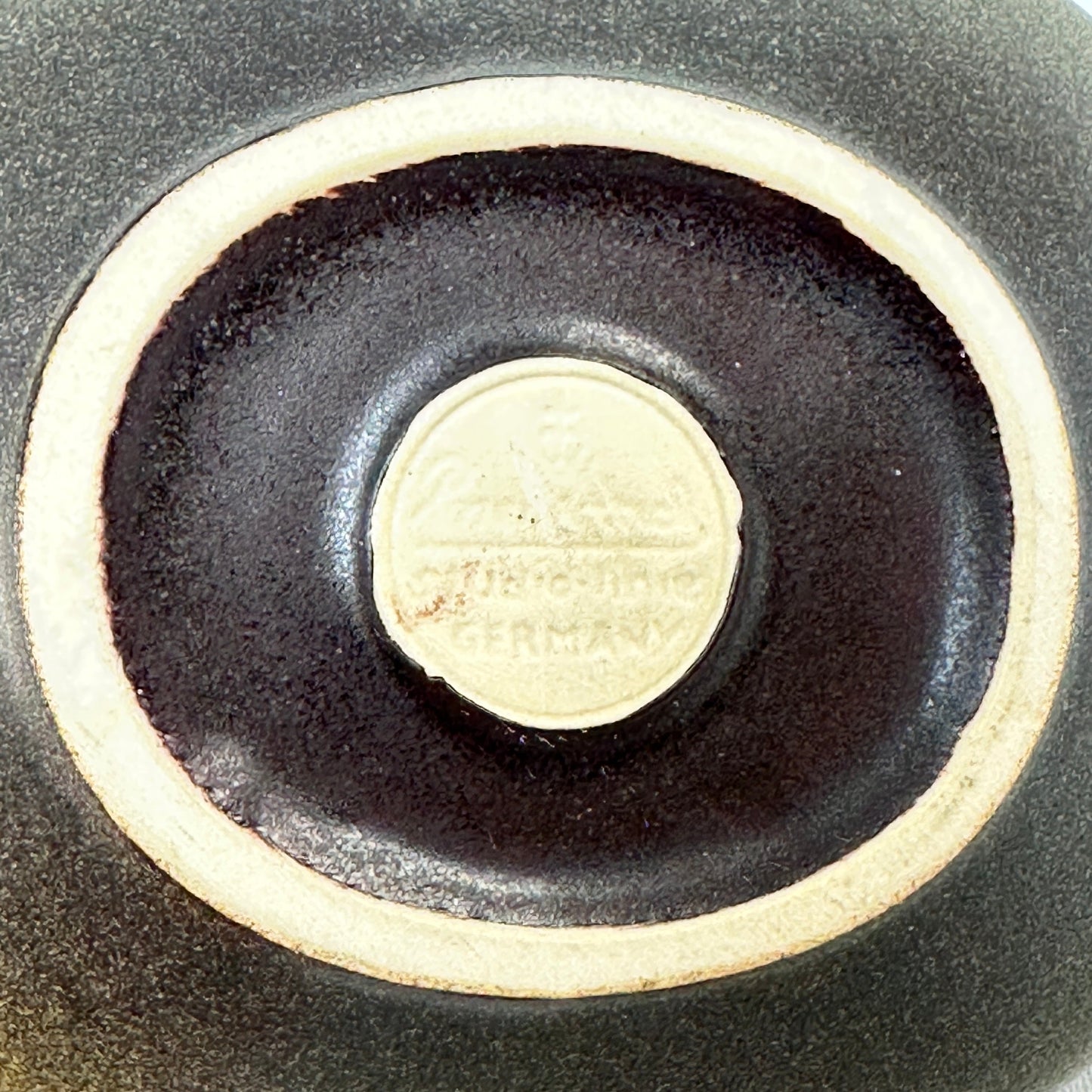 Keramik Vase Venus von Uta Fayl für Rosenthal 1970er Jahre, signiert, 12,5x12,5x11 cm, sammelwürdig