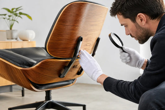Designerstuhl auf Echtheit prüfen mit 8 Merkmalen