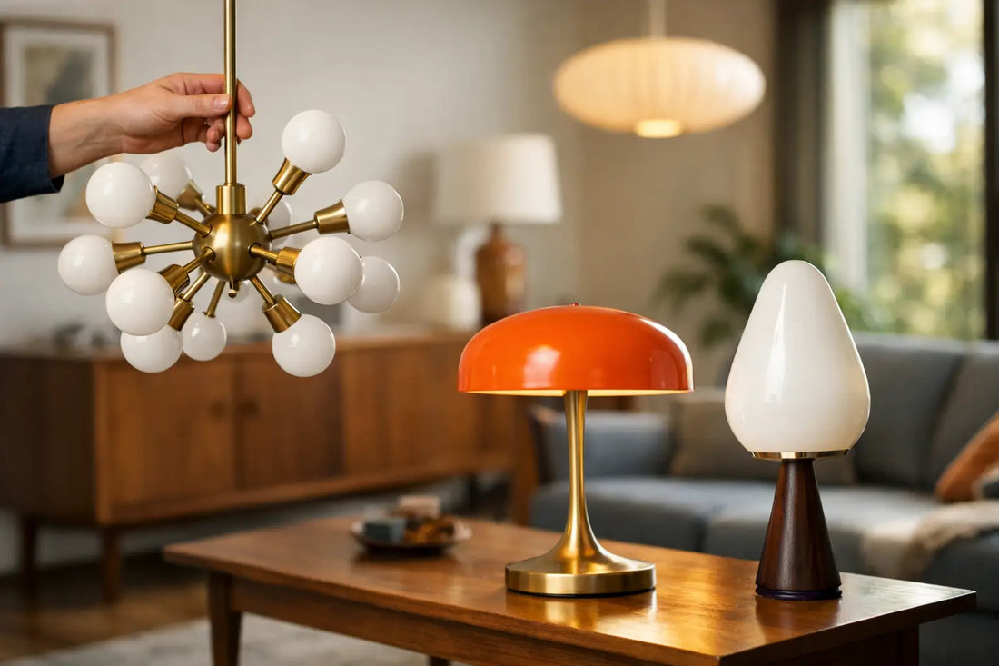 Mid Century Lampe richtig auswählen