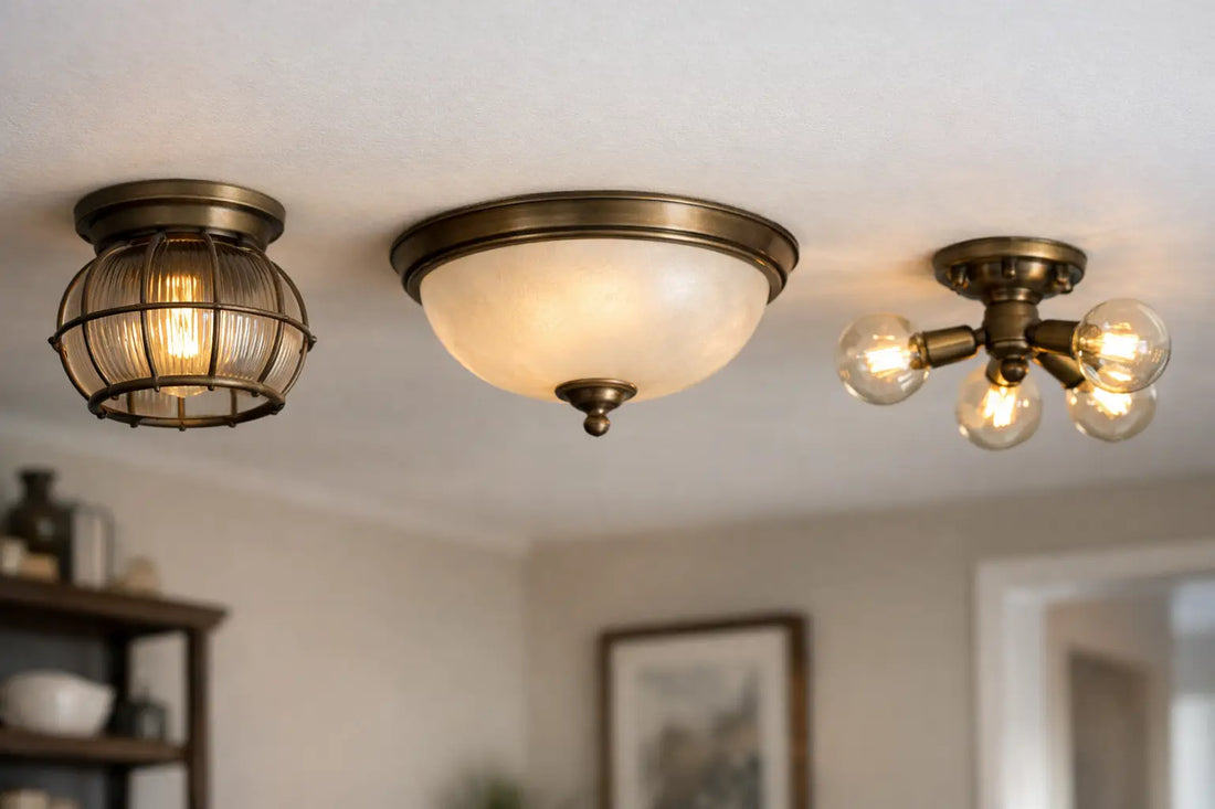 Welche Vintage Lampe für niedrige Decken?