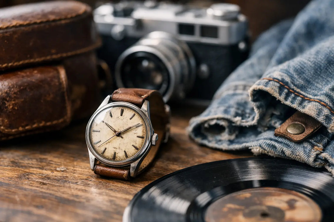 Sind altersbedingte Spuren bei Vintage normal?