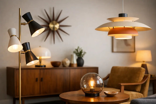 Mid Century Beleuchtung Ideen für mehr Charakter