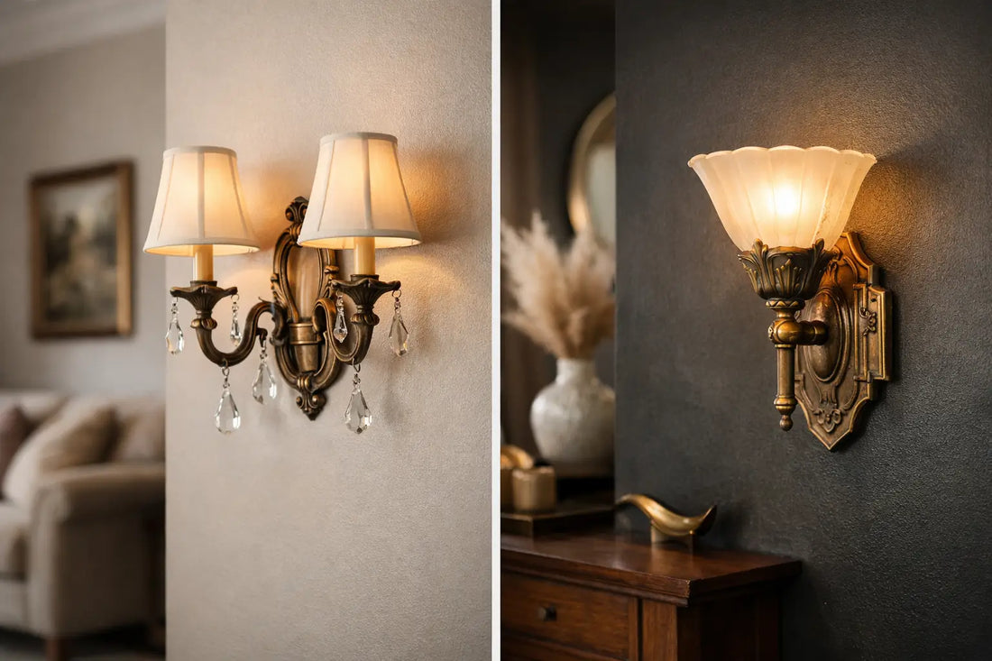How to Style Vintage Wall Sconces richtig
