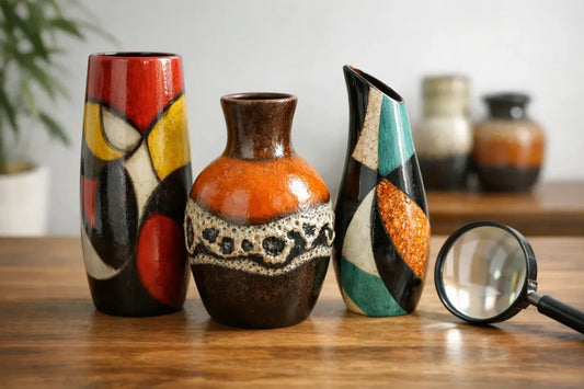 Keramik Vase 50er Jahre richtig erkennen