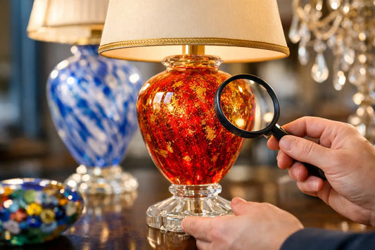 Originale Murano Lampe erkennen