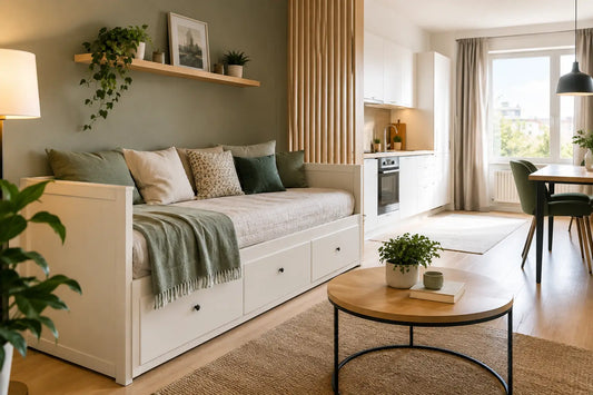 Daybed im Einzimmerapartment richtig einsetzen