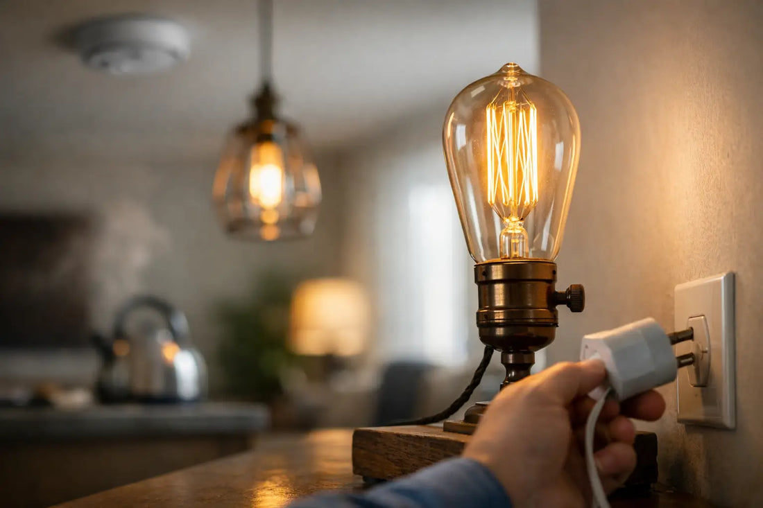Sind Vintage-Lampen sicher im Alltag?