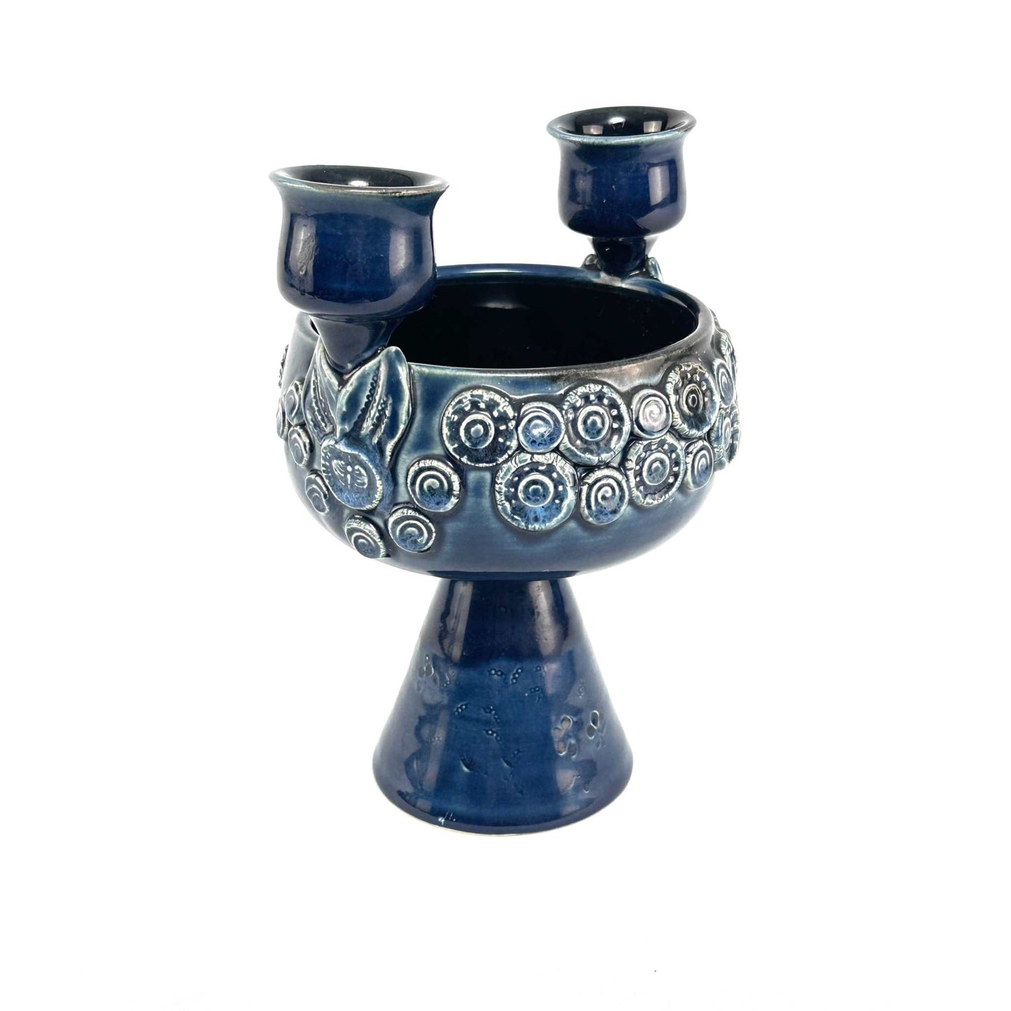 Kerzenständer Björn Wiinblad Head Keramik Rosenthal 1970er skandinavisches Design