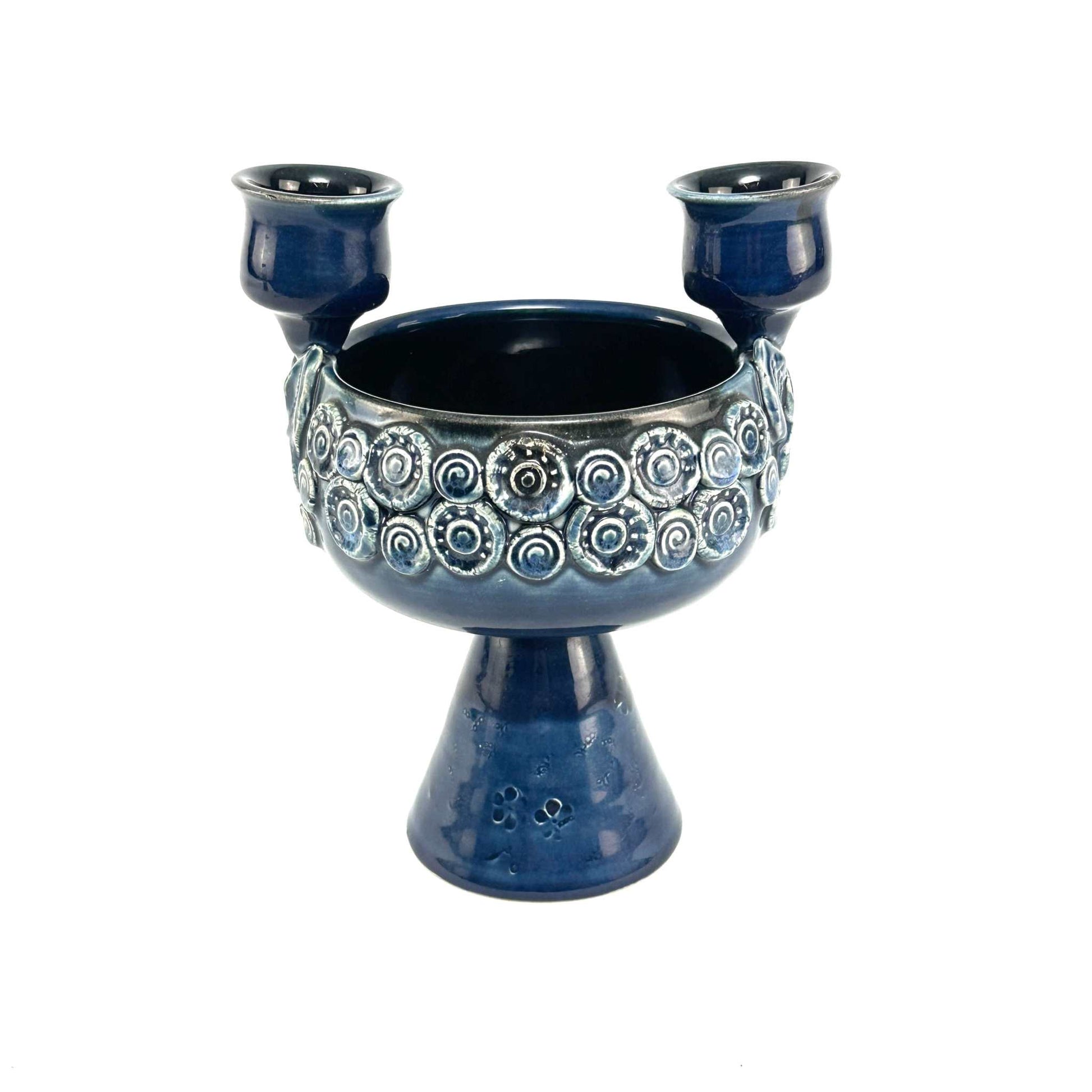 Wiinblad Head Kerzenständer aus Keramik von Björn Wiinblad für Rosenthal, 1970er Jahre, skandinavisches Design