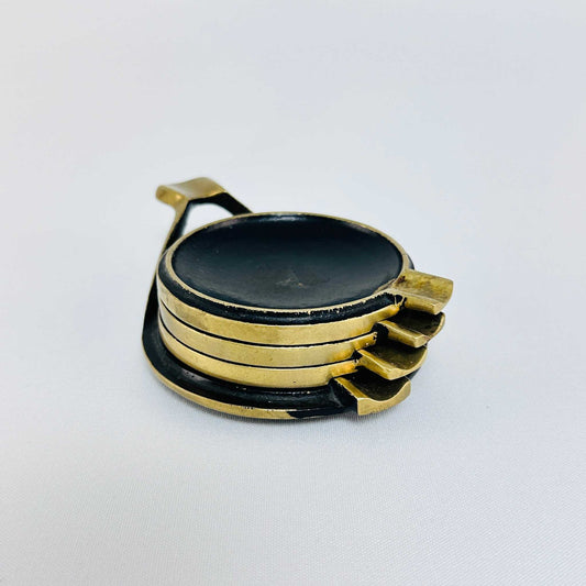 Aschenbecher Set mit Halter Umkreis Walter Bosse 1960er