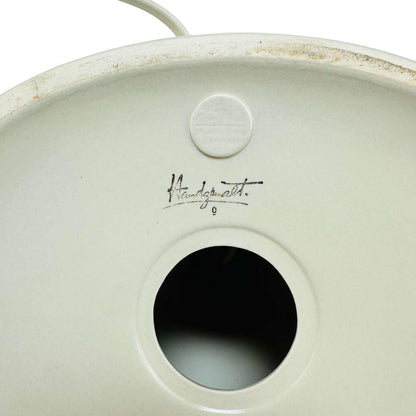 Unterseite des Lampenfußes mit Signatur Handgemalt und Rosenthal Studio-Line Etikett