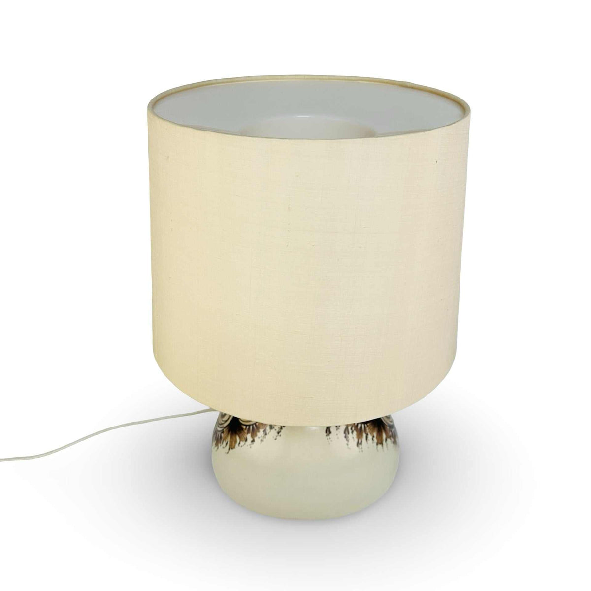 Tischleuchte Rosenthal Wiinblad, Ansicht von oben in den Schirm