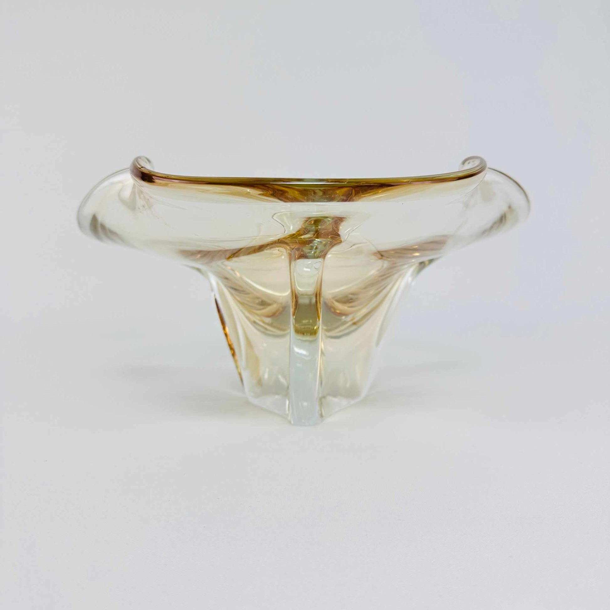 Große Murano Glas Schale von Frantisek Zemek aus den 1960er Jahren