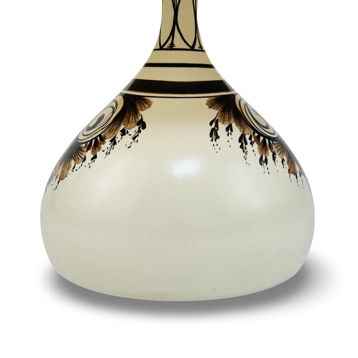 Detailansicht Halsbereich und Ringdekor der Rosenthal Studio-Line Leuchte