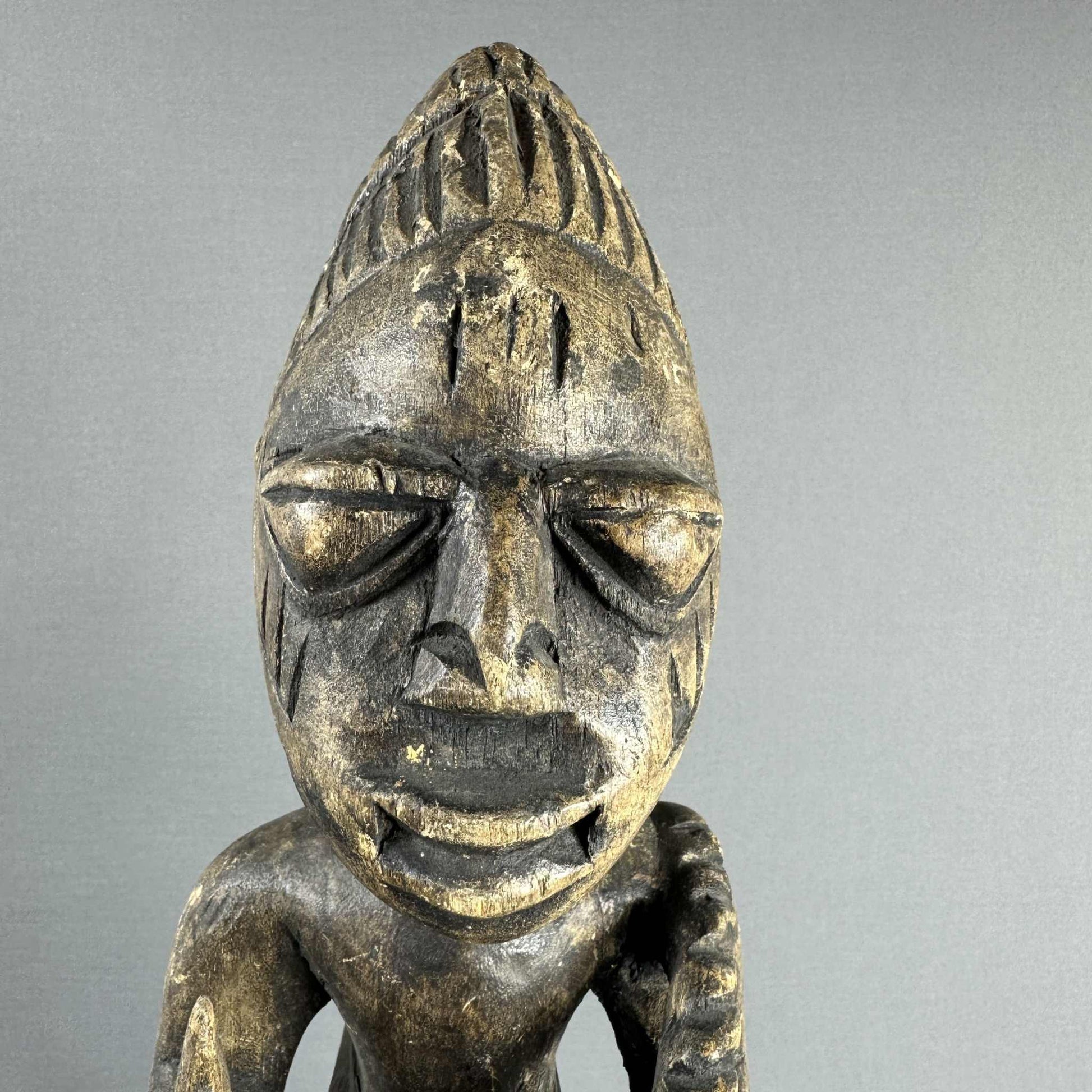 Afrikanische Holzfigur Vintage Dekoration