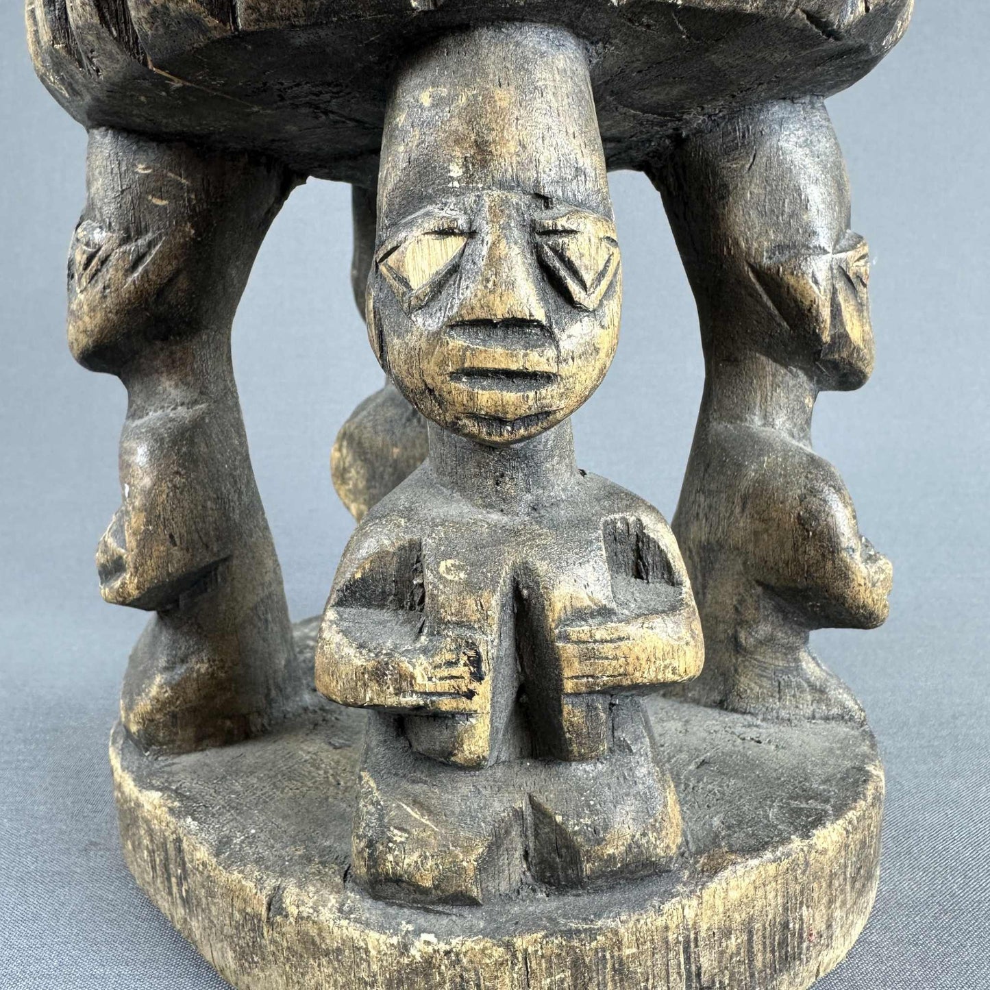 Afrikanische Holzfigur Vintage Dekoration