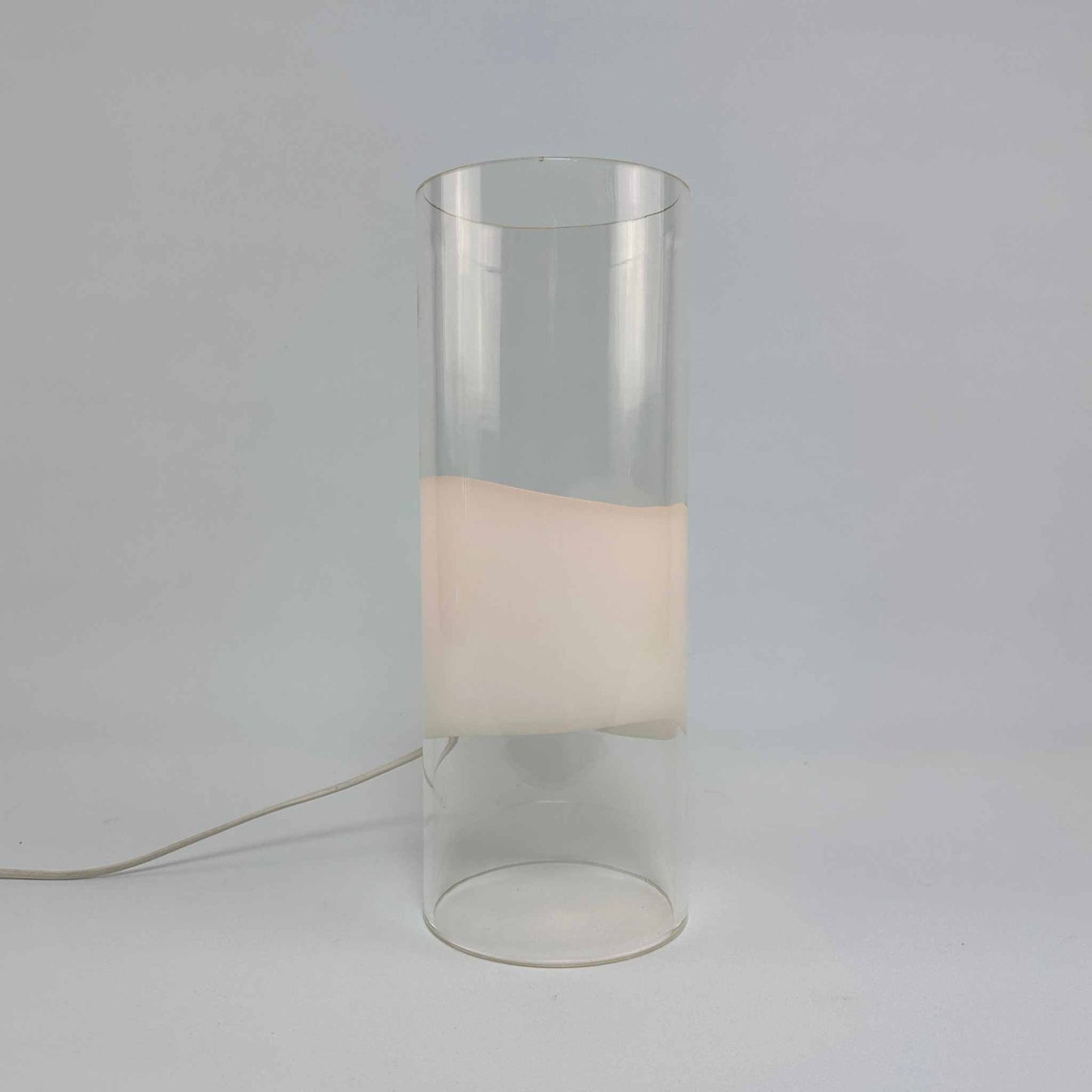 Glas Tischleuchte LT 213 von Carlo Nason für Mazzega 1970er