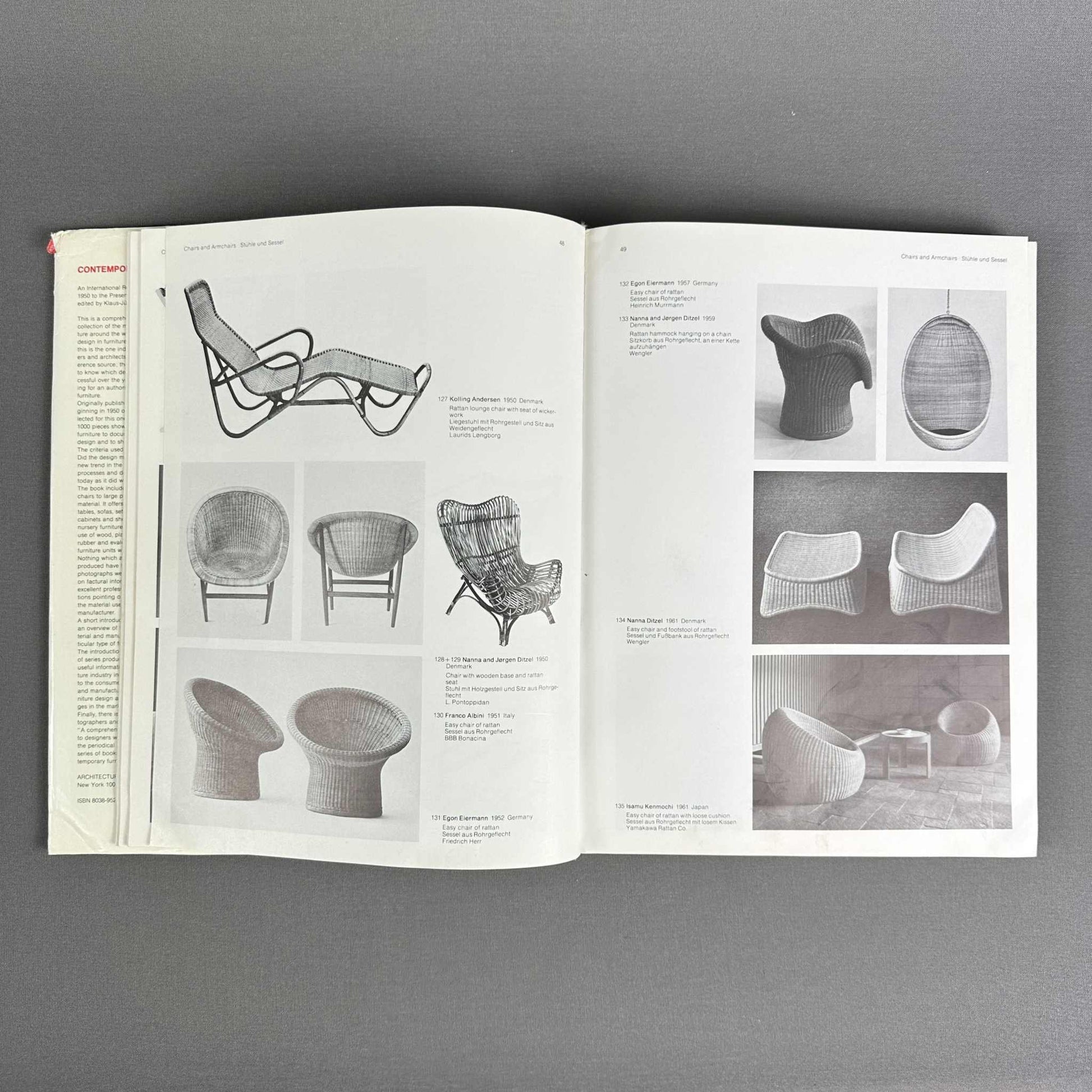 Contemporary Furniture - Klaus Jürgen Sembach Buch