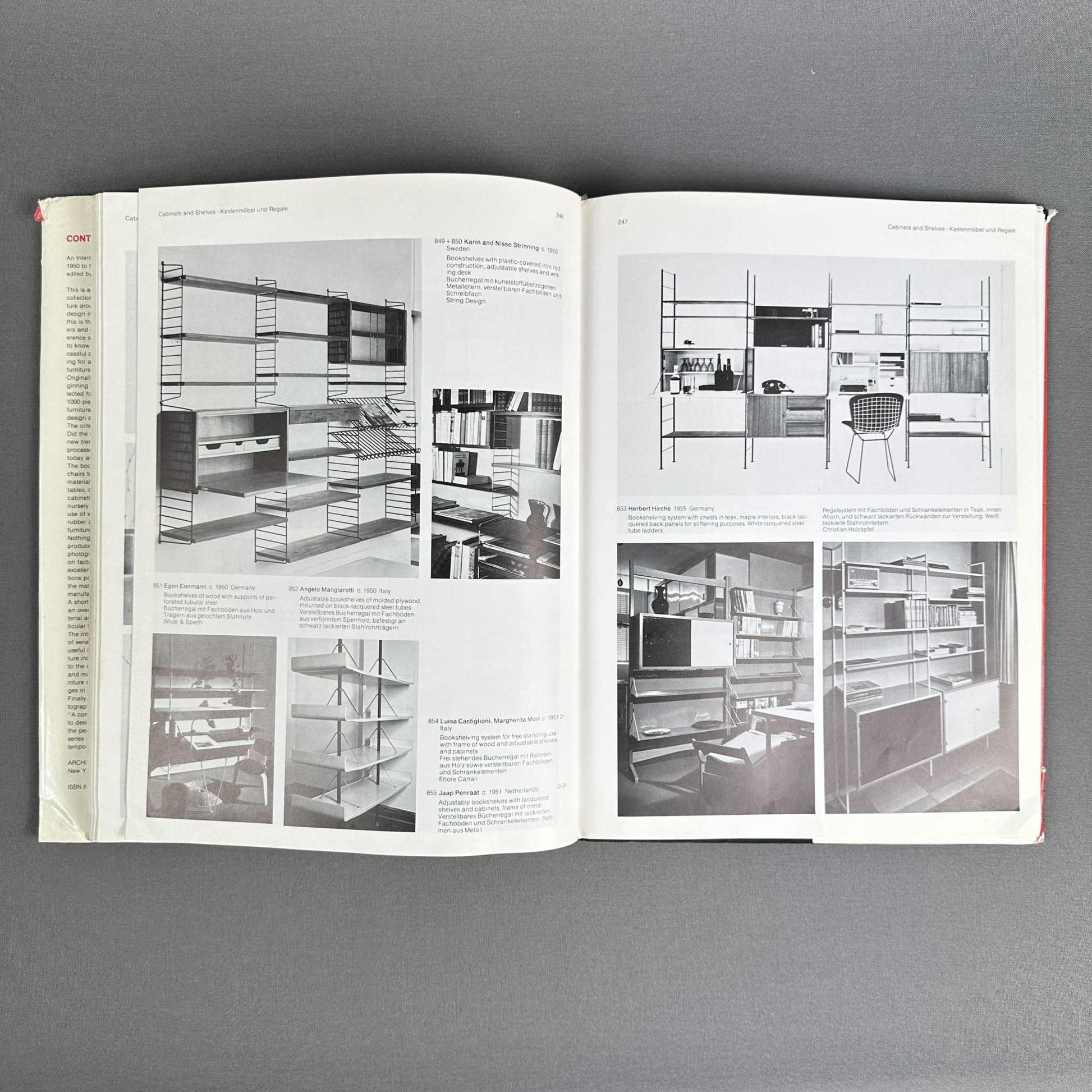 Contemporary Furniture - Klaus Jürgen Sembach Buch