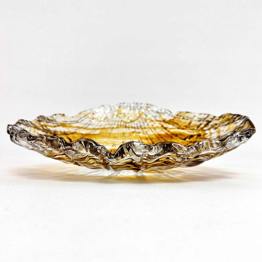 Muschel Schale aus Murano Glas Italien 1960er