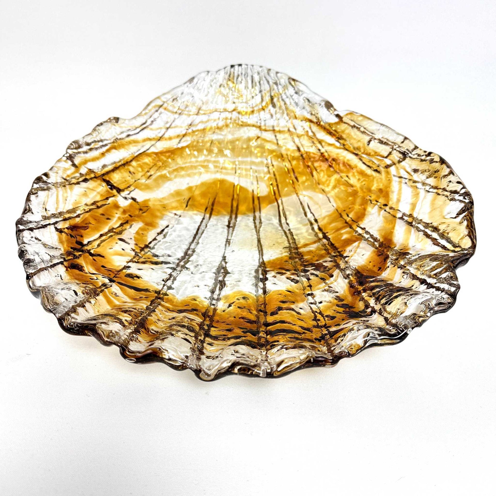 Muschel Schale aus Murano Glas Italien 1960er