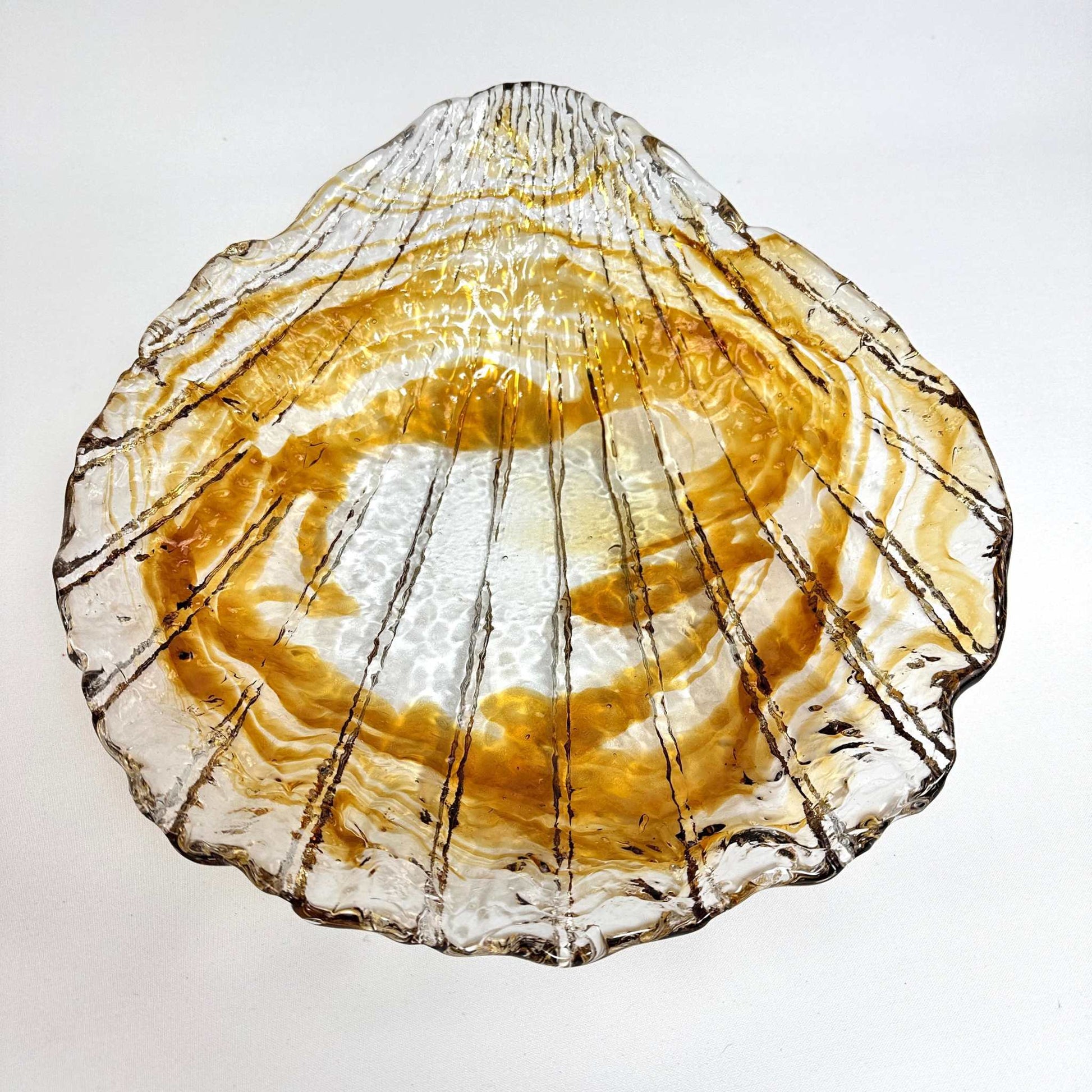 Muschel Schale aus Murano Glas Italien 1960er