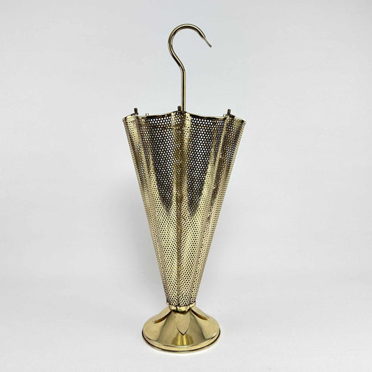 Mid-Century Messing Schirmständer 1950er