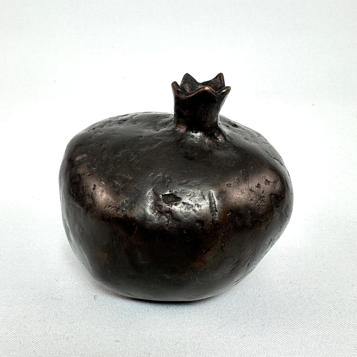 Hannes Walker signierte & limitierte Bronze Granatapfel Stransky 1980er