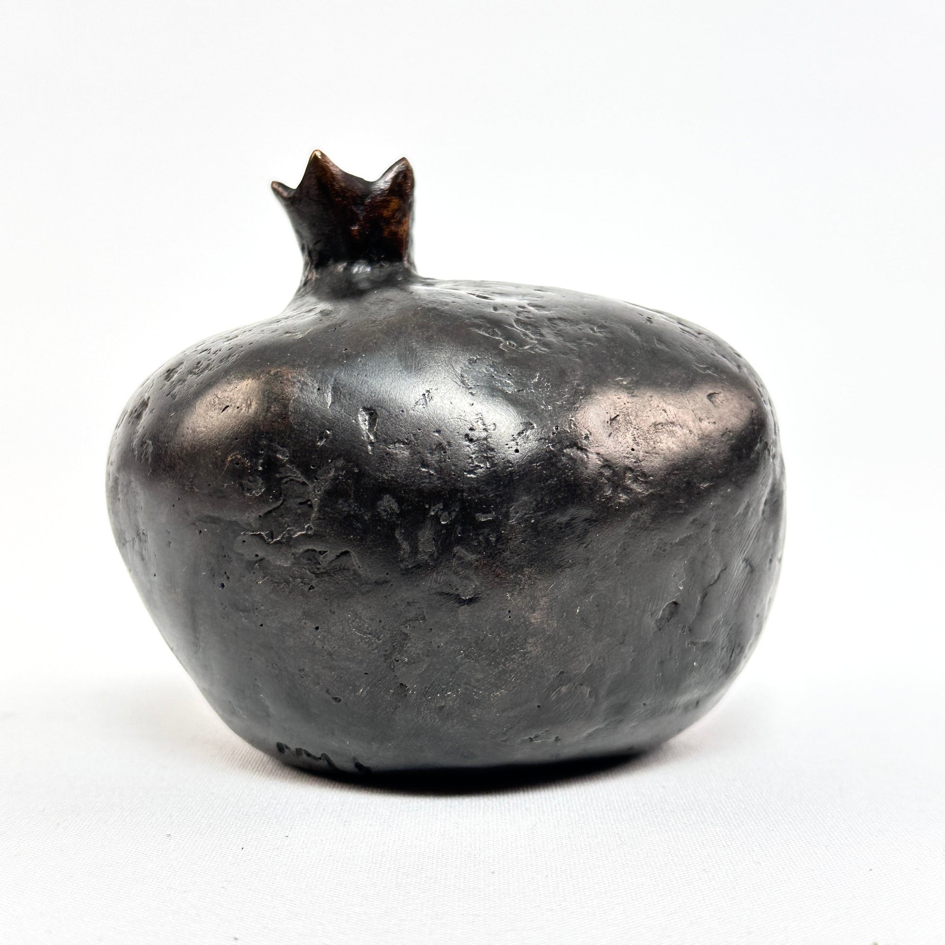 Hannes Walker signierte & limitierte Bronze Granatapfel Stransky 1980er