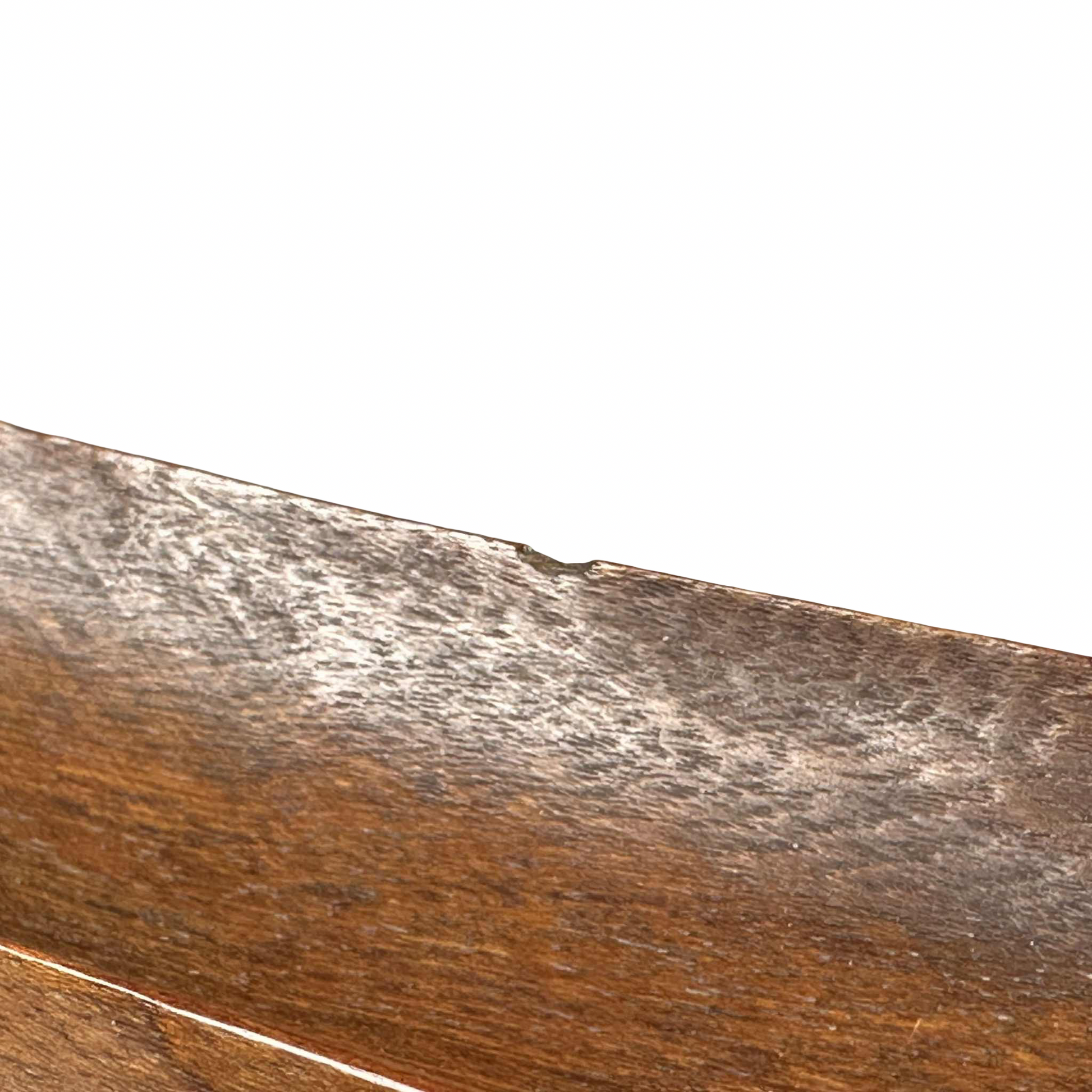 Stig Sandqvist Teak Schale Vemdalen Dänemark 1960er vintage Holzschale signiert