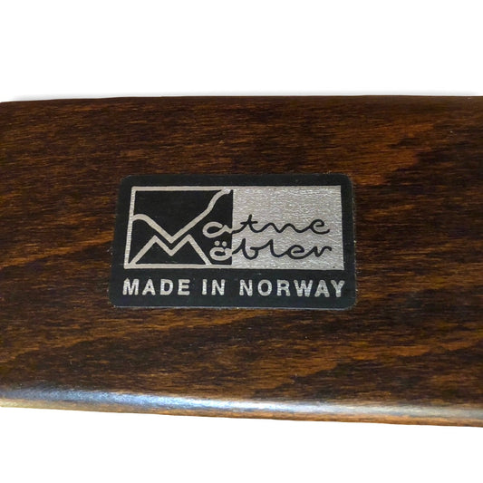 Sigurd Resell Falcon Lounge Chair with cognac brown leather from 1960s Norway