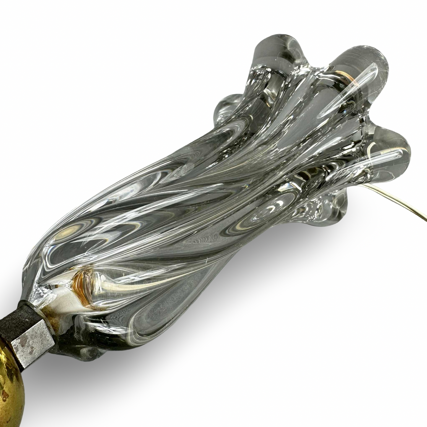 Italian Murano Glass Table Lamp, 1950s