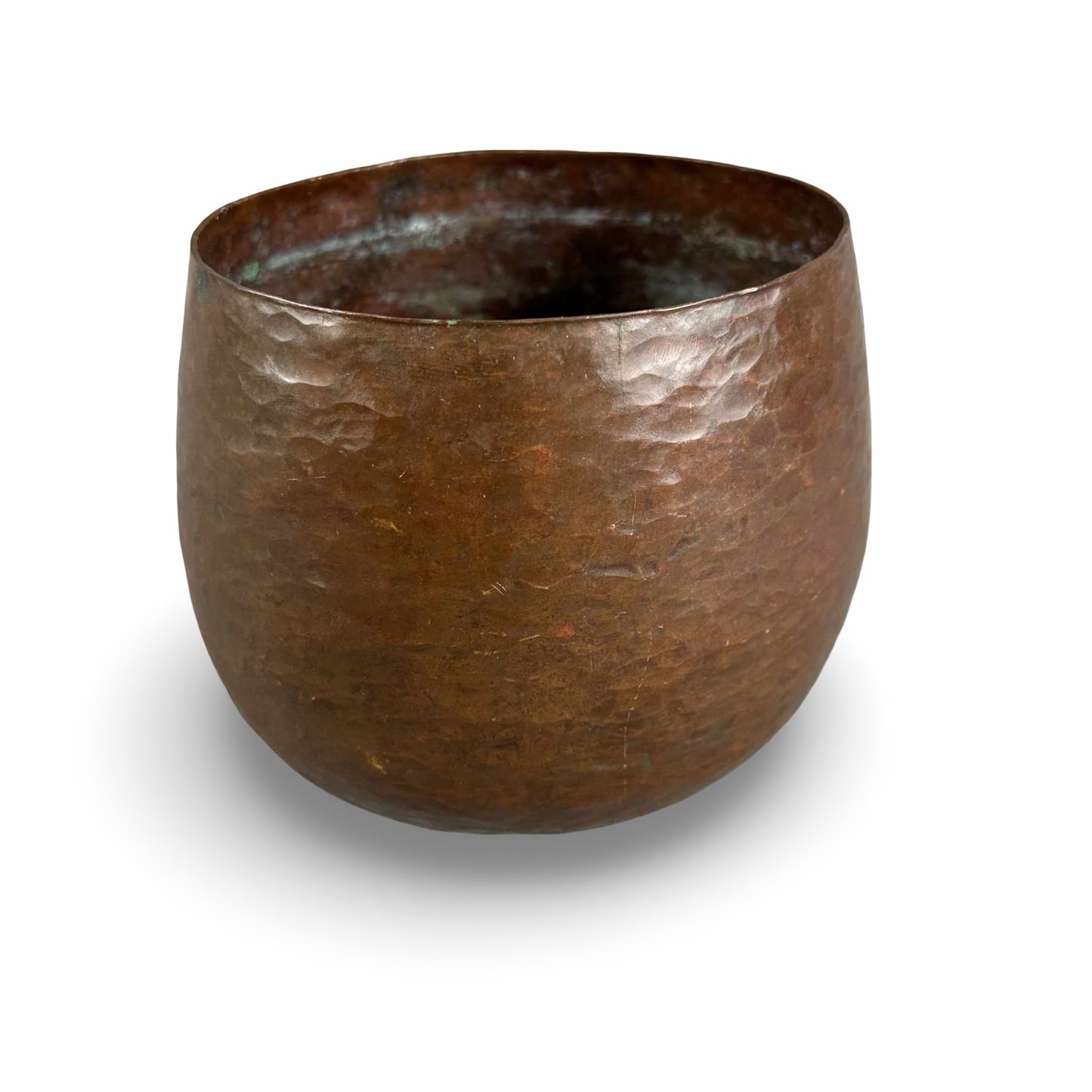 Getriebenes Kupfergefäß, Michael Harjes, Metallkunstwerkstatt Bremen, 1950er/frühe 1960er Jahre