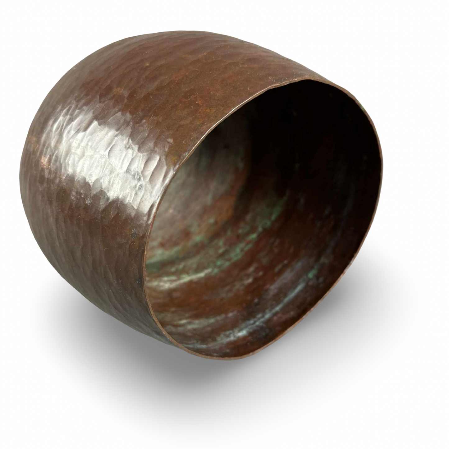 Getriebenes Kupfergefäß, Michael Harjes, Metallkunstwerkstatt Bremen, 1950er/frühe 1960er Jahre