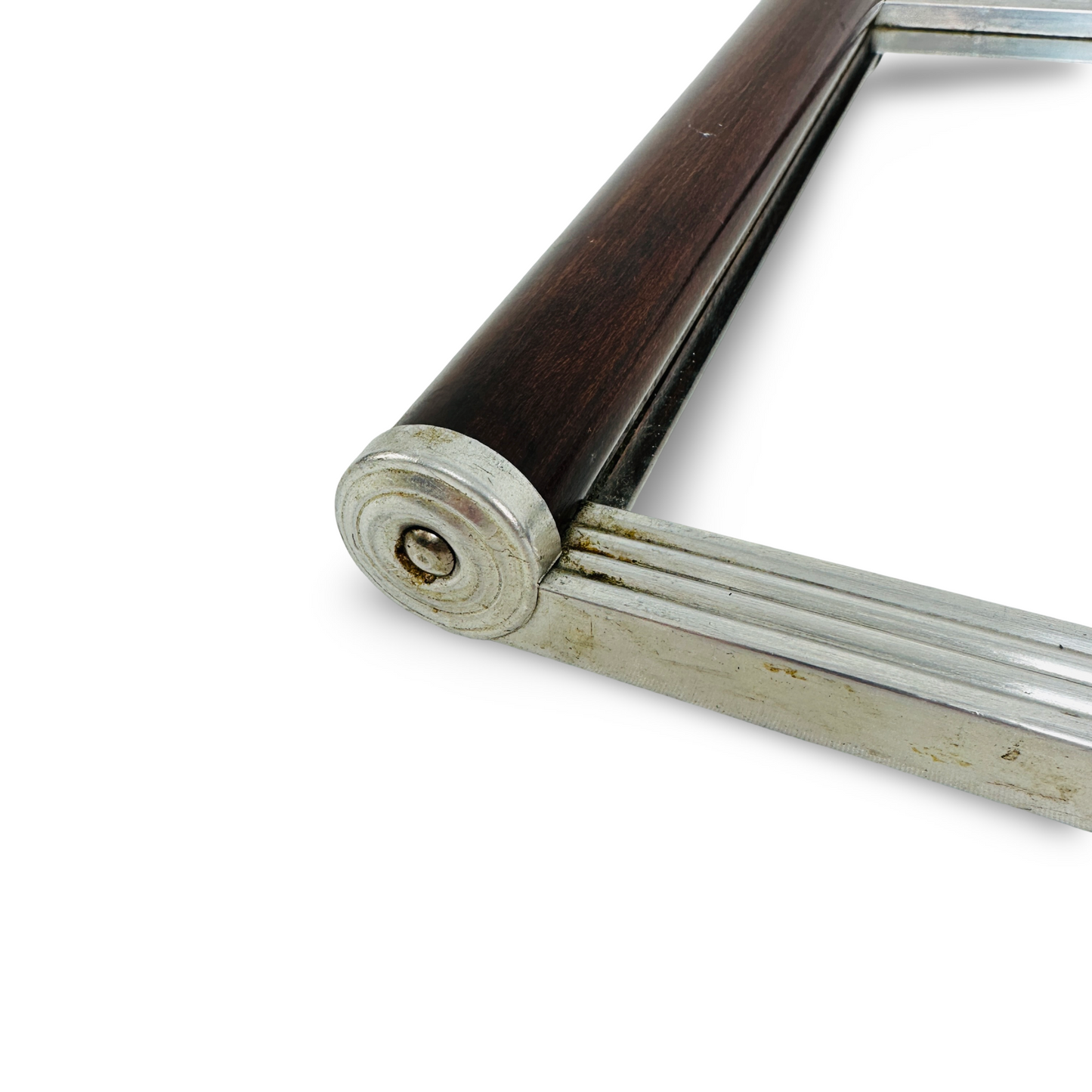 Zwei Art Deco Spiegel Tabletts aus den 1920er-30er Jahren mit Gebrauchsspuren und Patina
