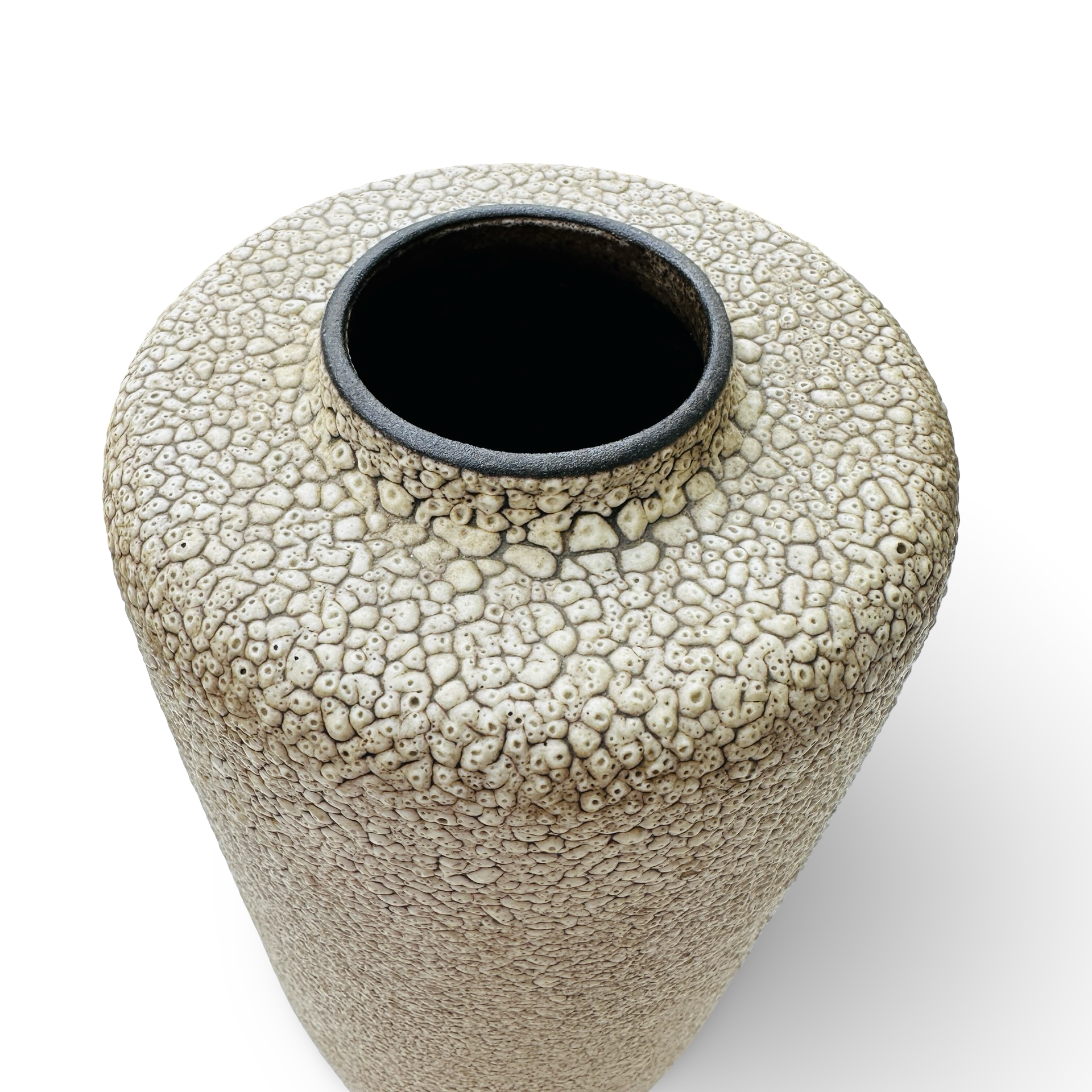 Keramik Vase Deutschland 1960er Jahre, Höhe 38 cm, sehr guter Zustand