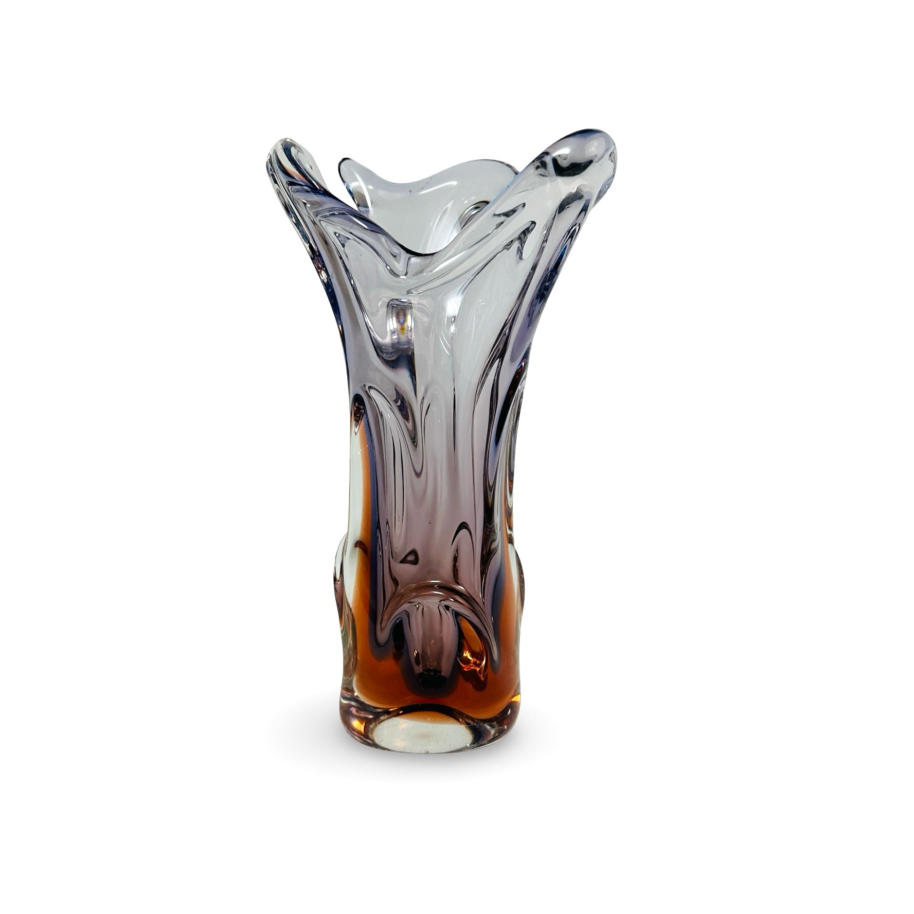 Murano Kunstvase 60er Jahre Dino Martens freie Handarbeit Unikat