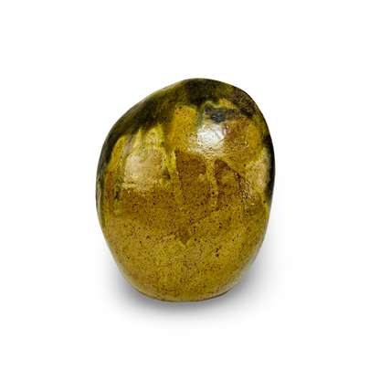 Studio pottery vase "Doppelmund", in the circle of Wilhelm & Elly Kuch, Germany 1960s/70s
