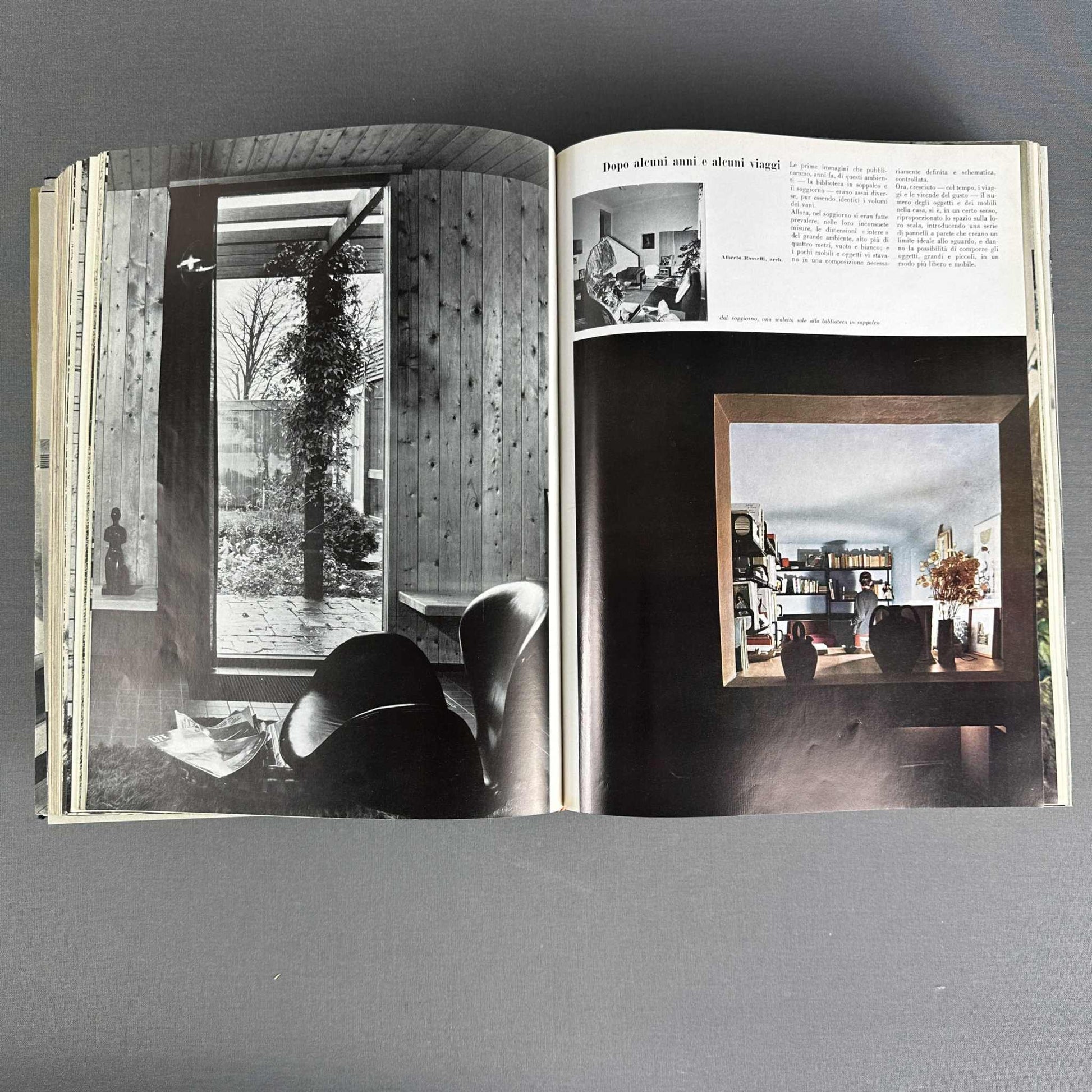 DOMUS 1963 Komplette Jahresausgabe Interior, Design und Architektur
