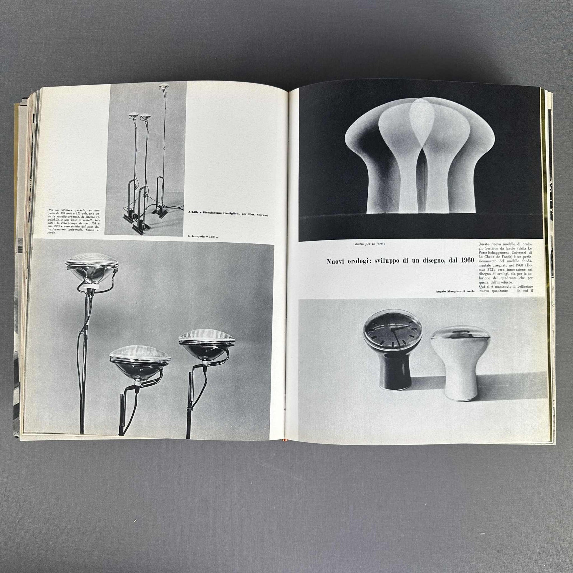DOMUS 1963 Komplette Jahresausgabe Interior, Design und Architektur