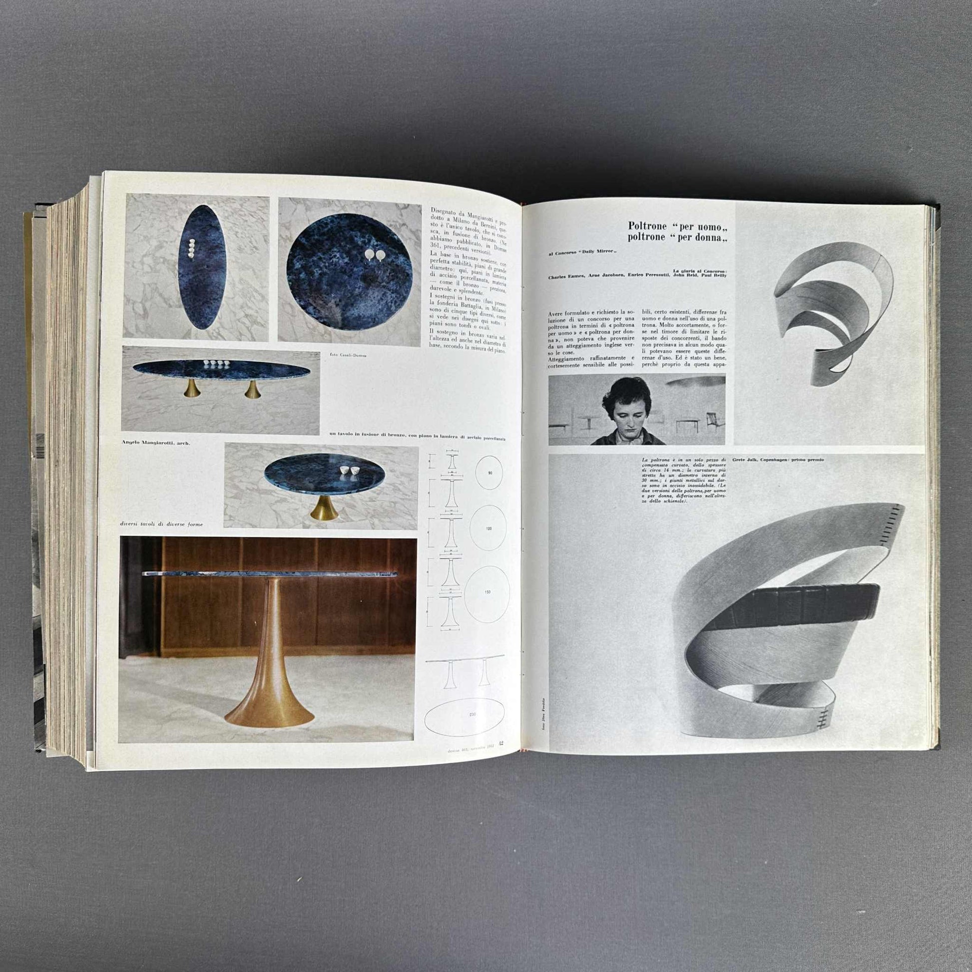 DOMUS 1963 Komplette Jahresausgabe Interior, Design und Architektur