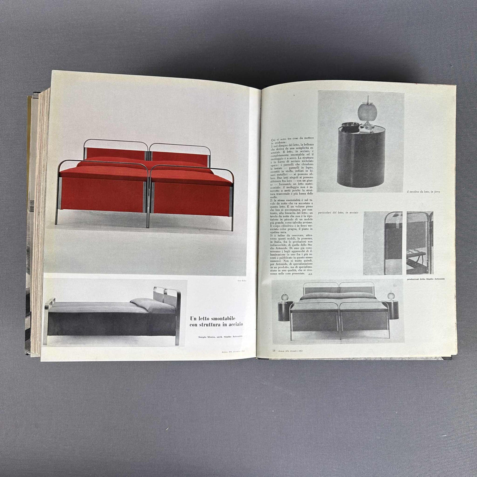 DOMUS 1963 Komplette Jahresausgabe Interior, Design und Architektur