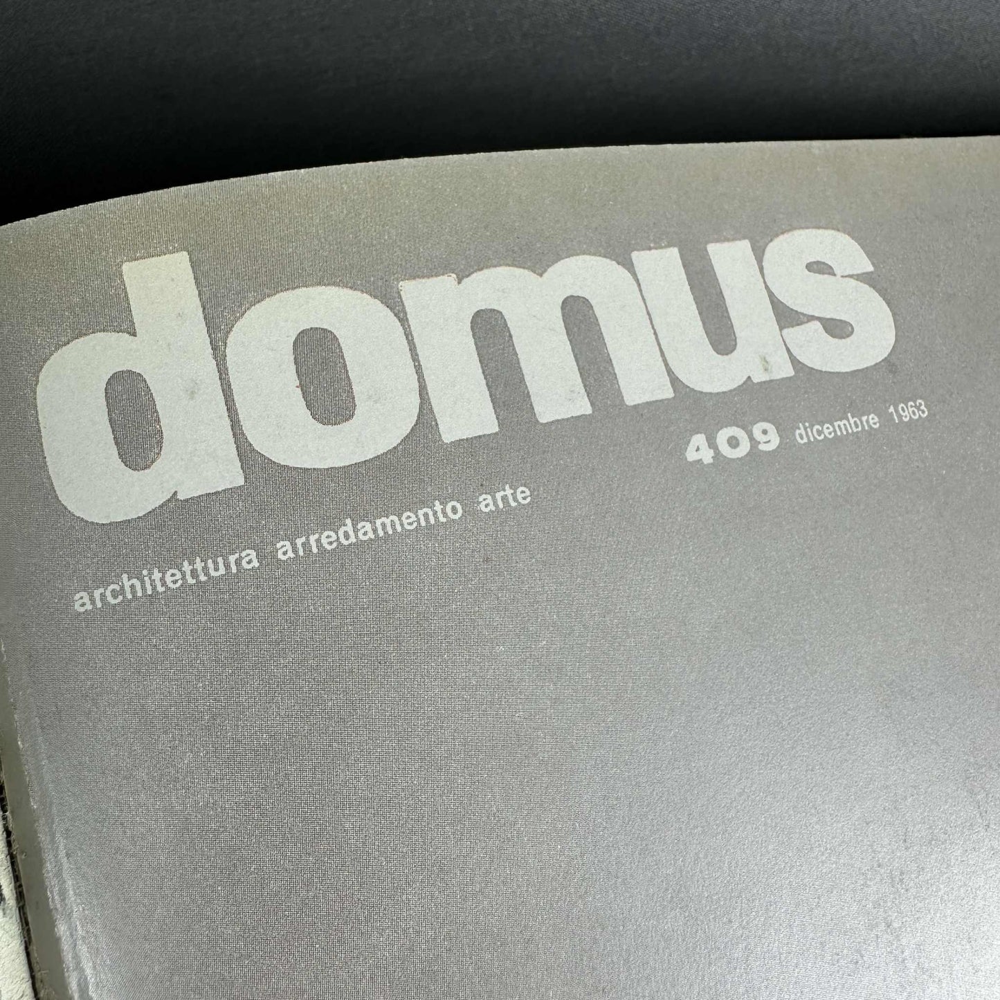 DOMUS 1963 Komplette Jahresausgabe Interior, Design und Architektur