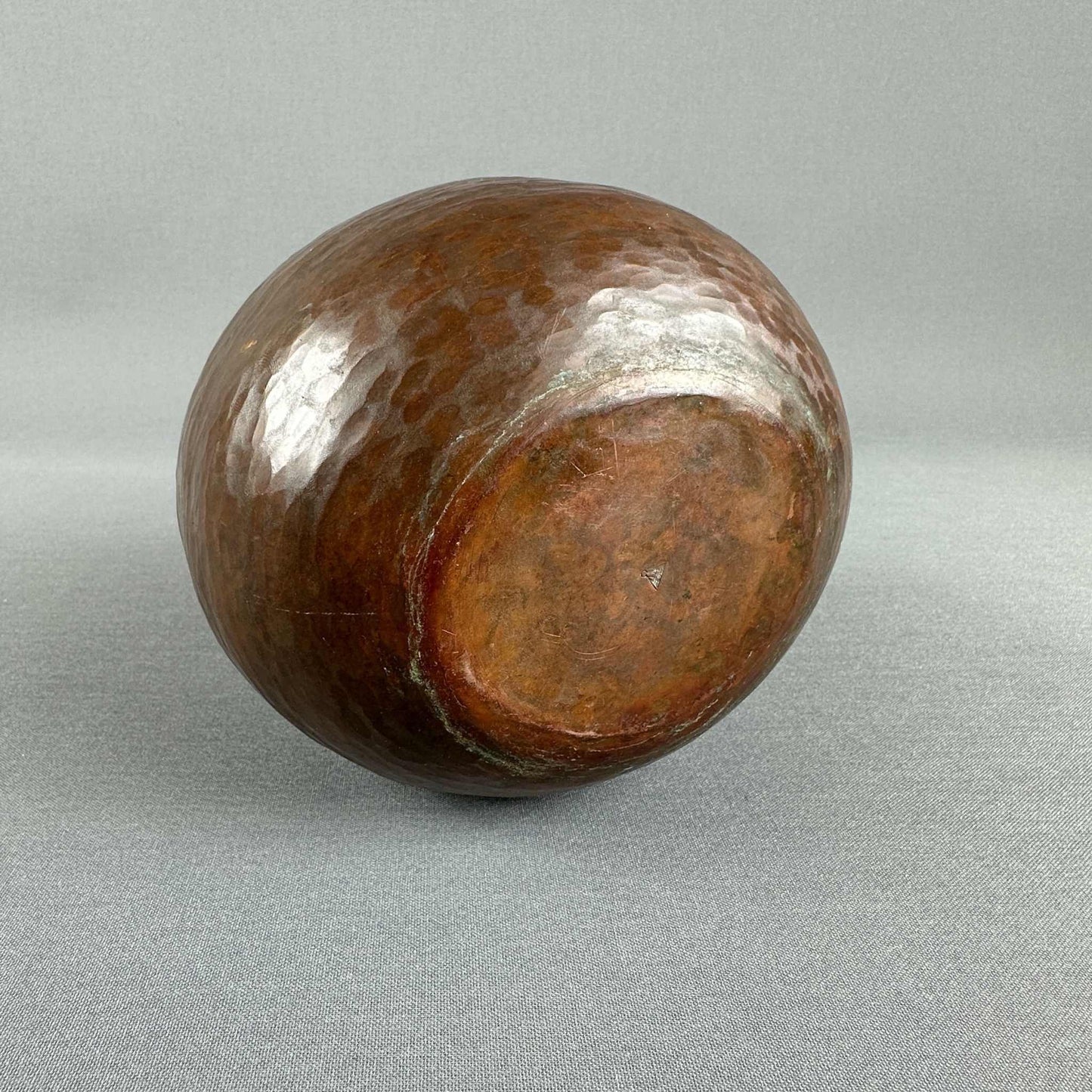 Gehämmertes Kupfergefäß 50er Signiert Vintage Mid Century