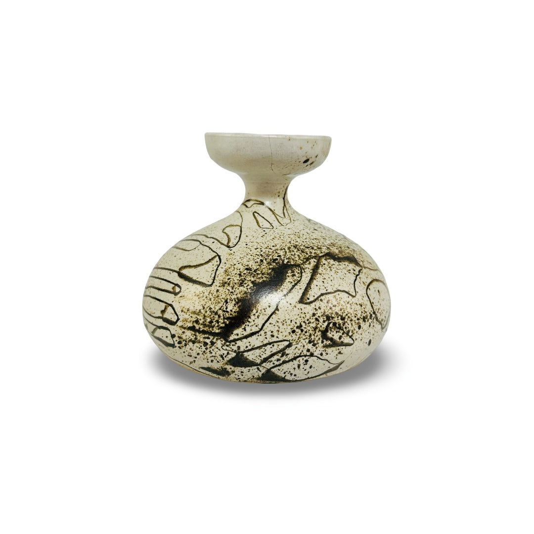 Gerhard Liebenthron Studiokeramik-Vase, Vintage Ansicht 2