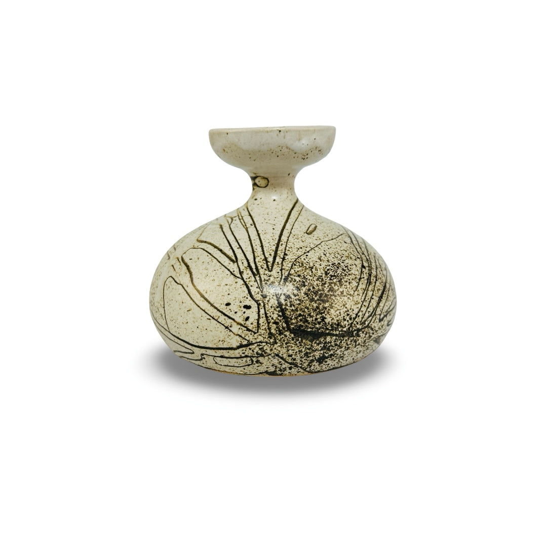 Gerhard Liebenthron Studiokeramik-Vase, Vintage Ansicht 5