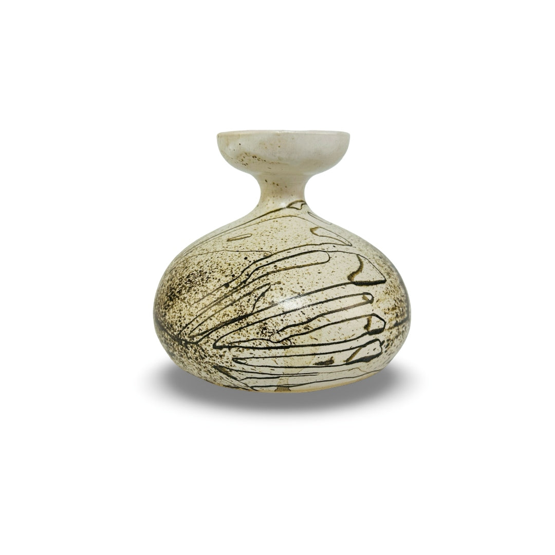 Gerhard Liebenthron Studiokeramik-Vase, Vintage Ansicht 6